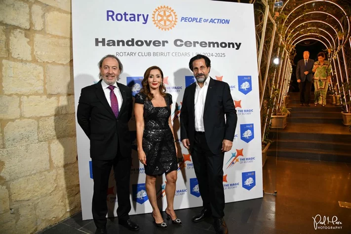 Rodolphe Melki: President of the Rotary Club of Beirut Cedars